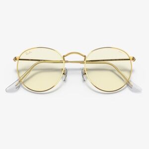 RAY-BAN
RB3447 Round Blue-Light Clear Evolve